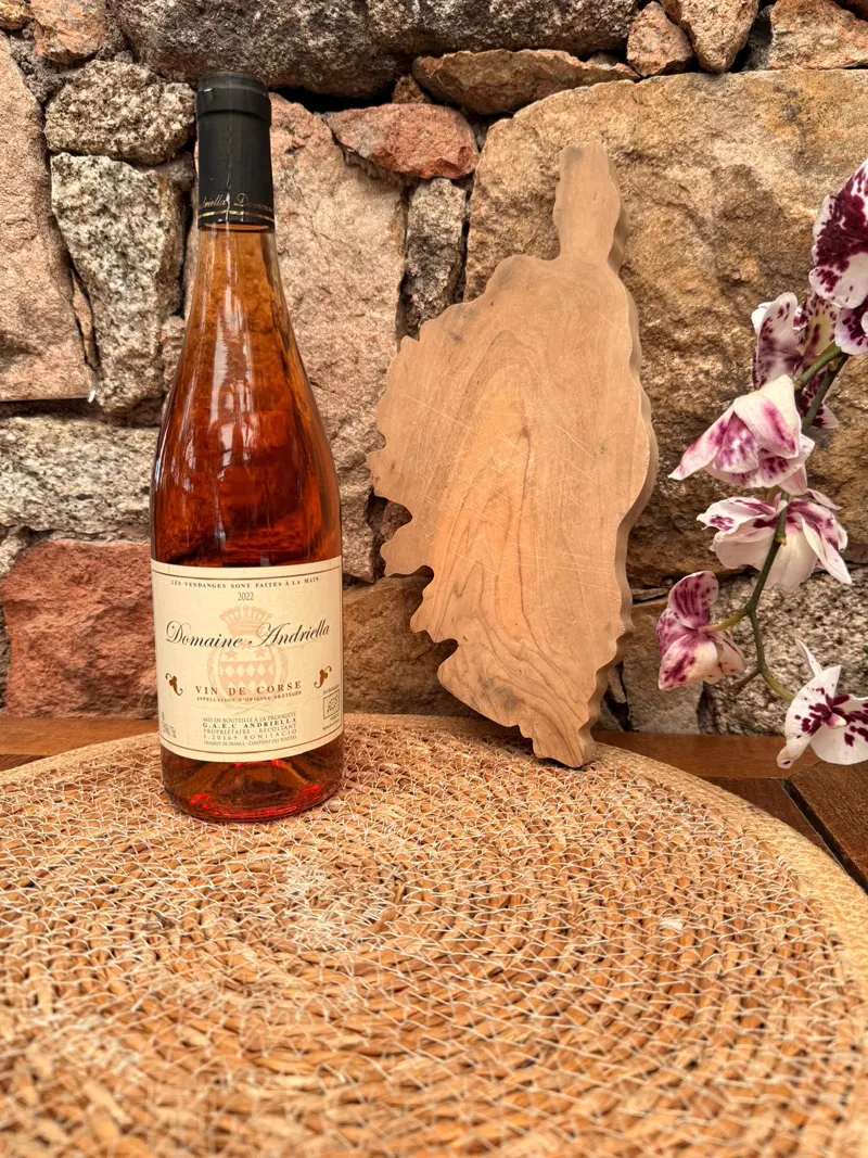 Domaine Andriella rosé bio, AOP Corse
