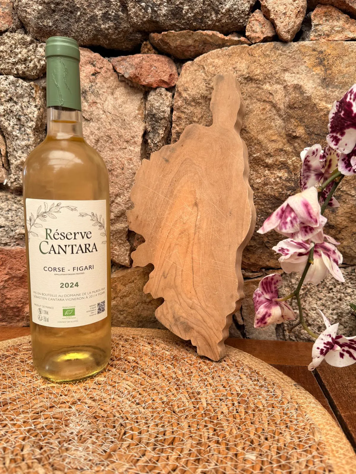 Réserve Cantara blanc bio, AOP Corse Figari