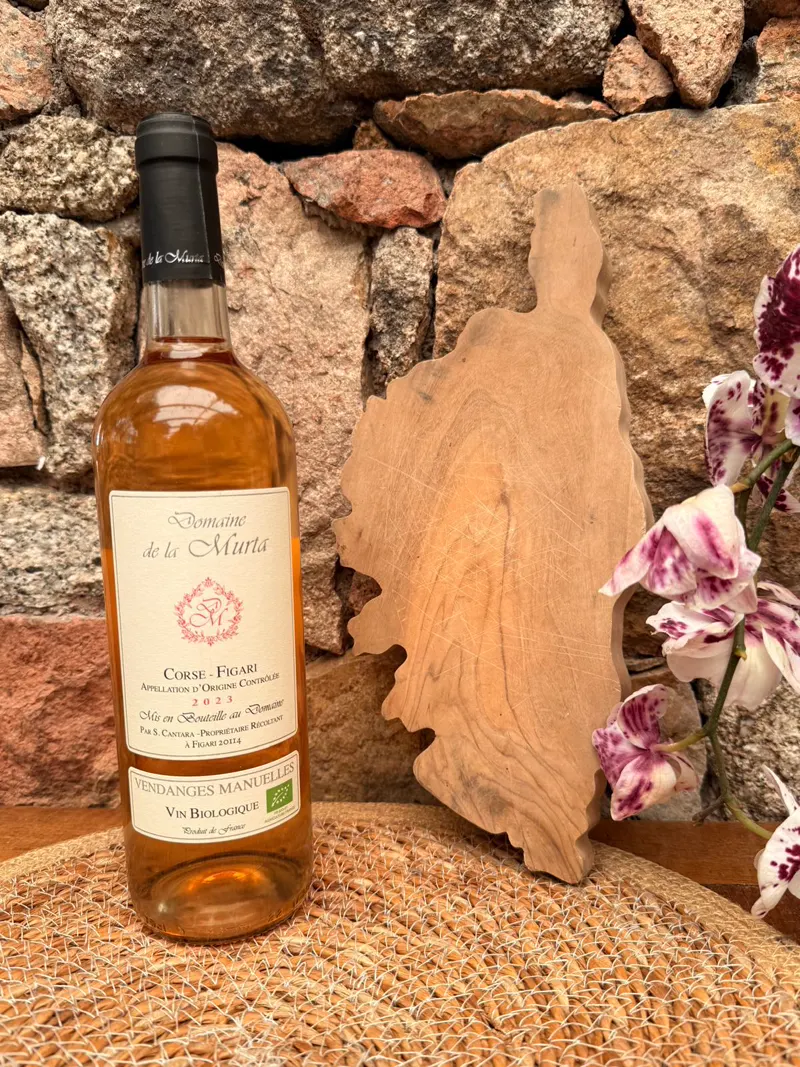 Domaine de la Murta rosé bio, AOC Corse Figari