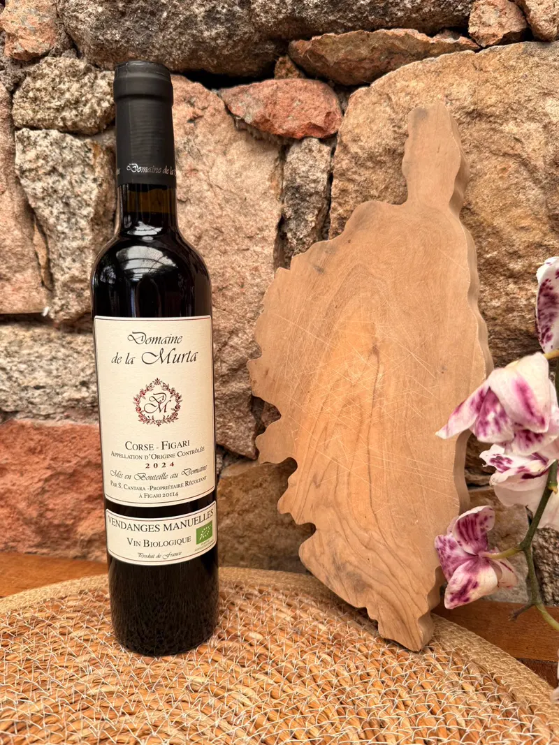 Domaine de la Murta rouge bio 2024, AOC Corse Figari, demi-format